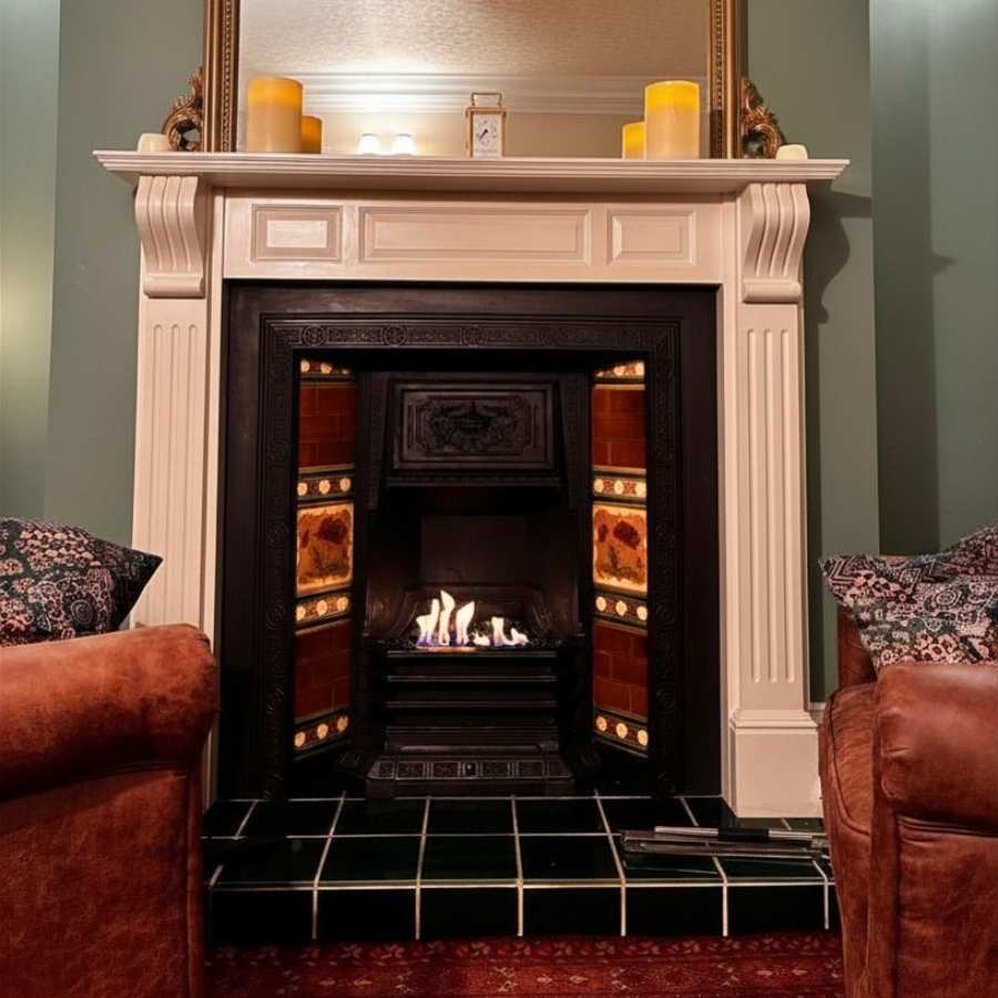 EcoSmart VB2 Victorian Fireplace Conversion