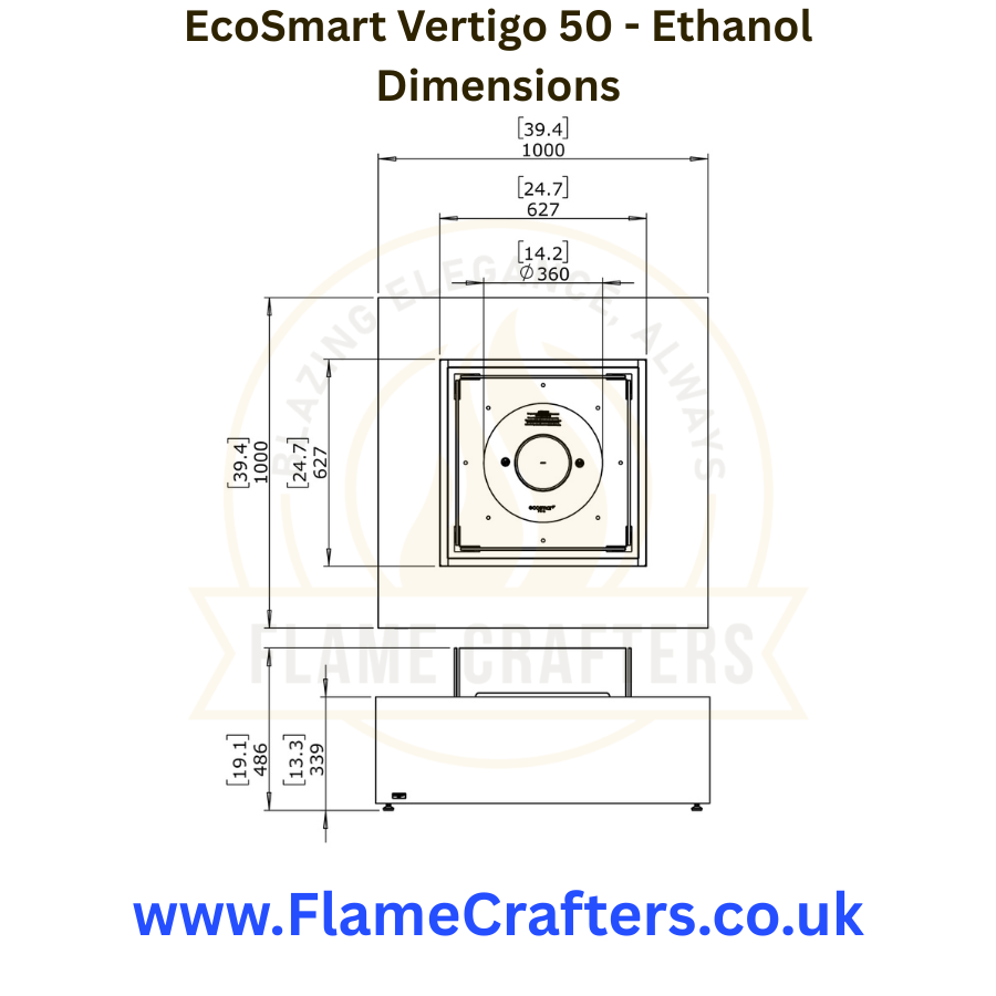 EcoSmart_Vertigo_50_Bioethanol_Table_Fire_Dimensions