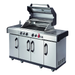 Enders Kansas II Pro 4 Gas Barbecue Open Lid