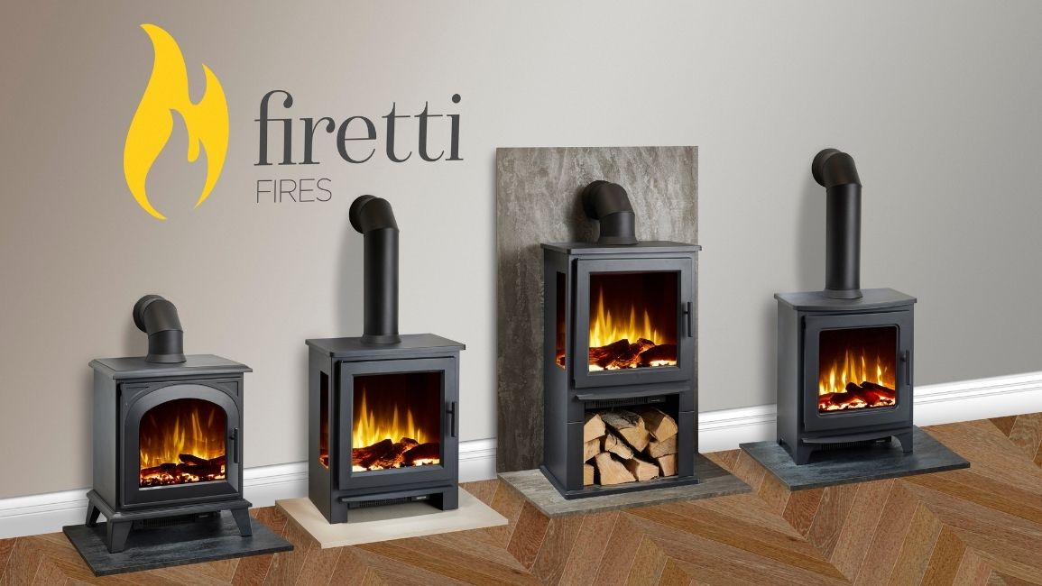 Firetti Fires - The full Electric Stove Line Up