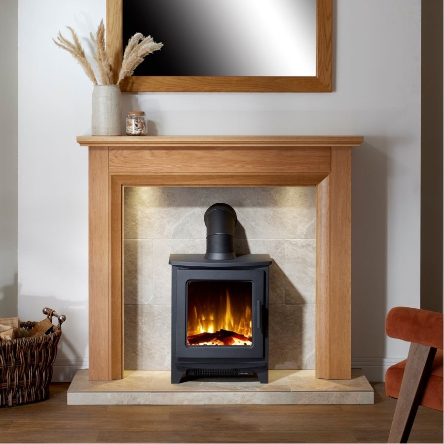 Firetti Mayfair Suite with Firetti Milan Stove - By OER