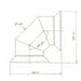 Firetti Small Flue Dimensions