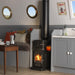GoEco Adventure 5 Glamping Stove Narrow boat Install Side Angle