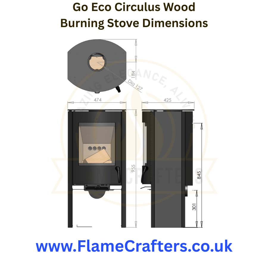 Circulus Wood Burning Stove - GoEco Charlton & Jenrick