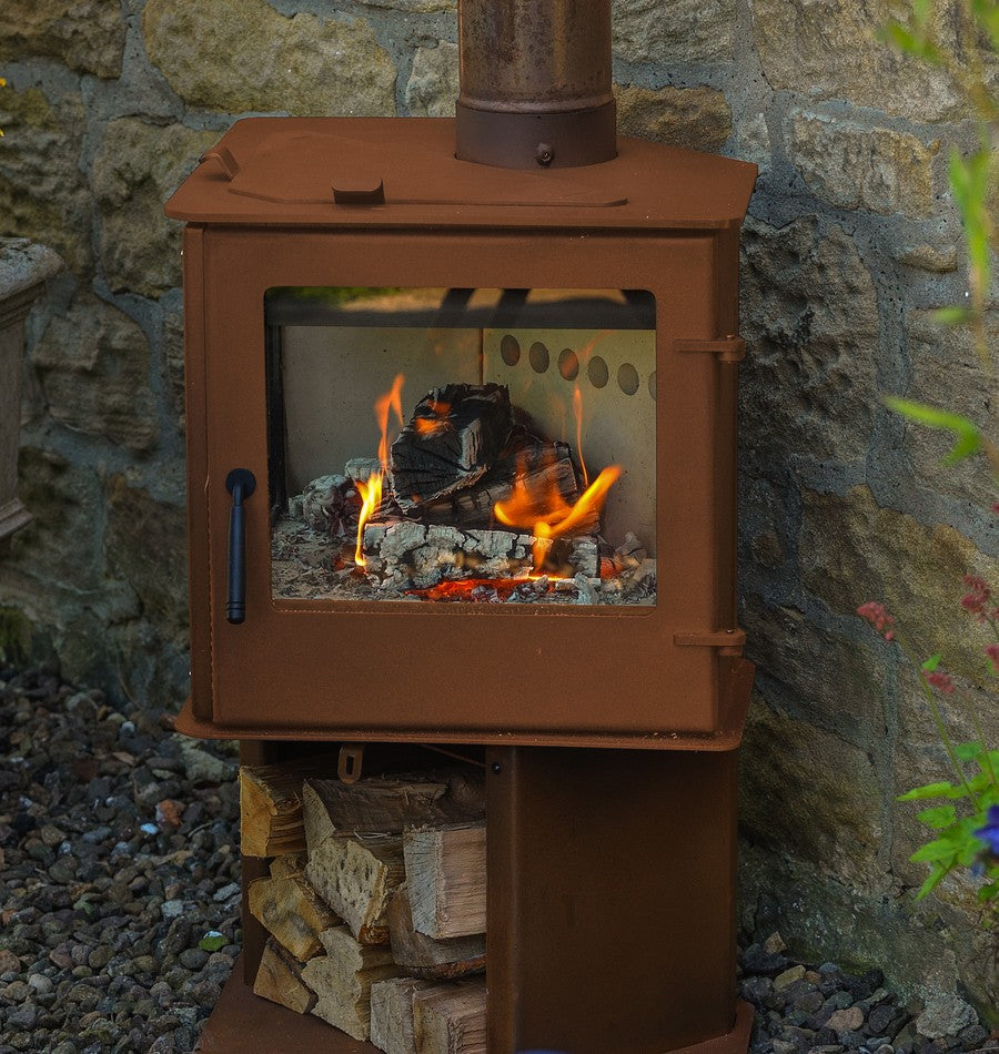 GoEco PanoFire - In full use as the evening sets in
