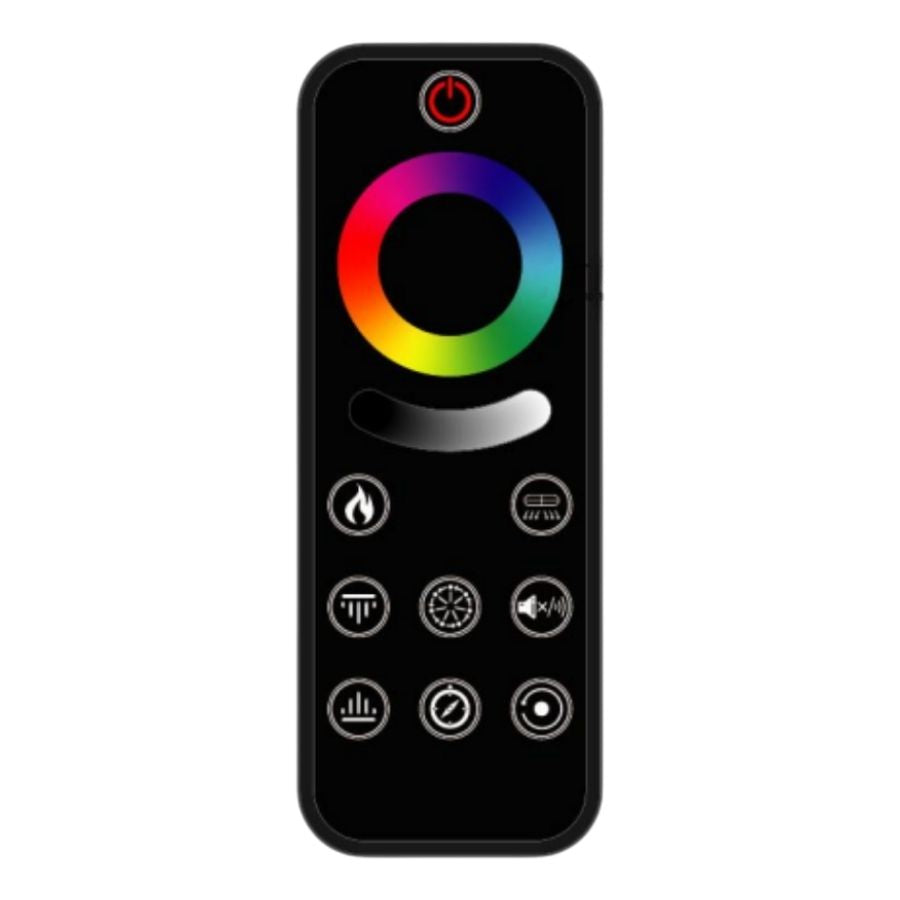 Melbury Luvelle 1300 Media Wall Fire Remote