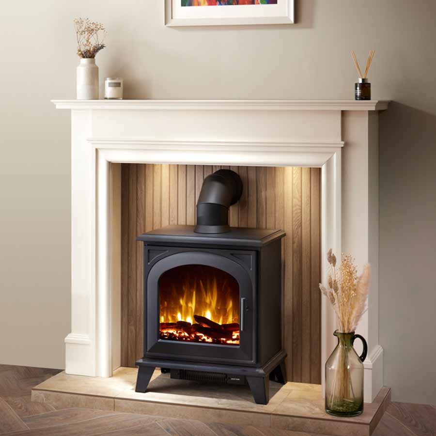 OER Firetti Ravena Electric Stove in Suite