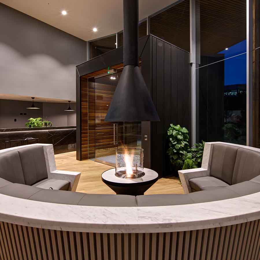 EcoSmart AB3 Bioethanol Burner - Round Seating