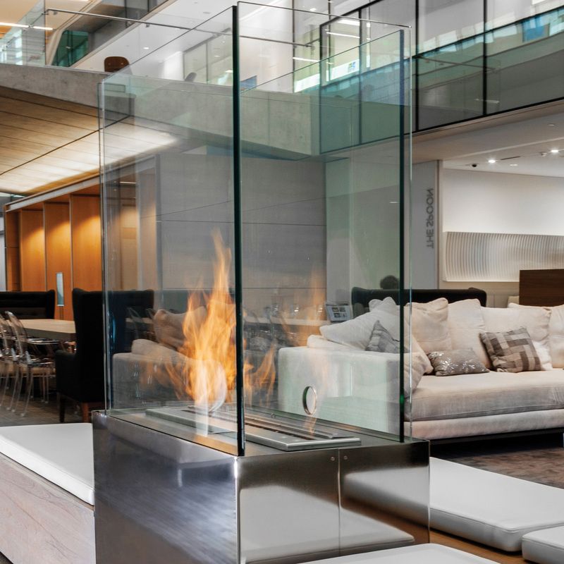EcoSmart XL900 Ethanol Burner Communal Install