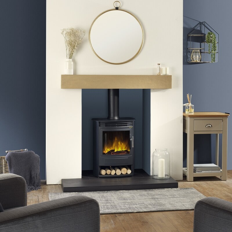 Flametek Alto S Electric Stove Fire - Main Image
